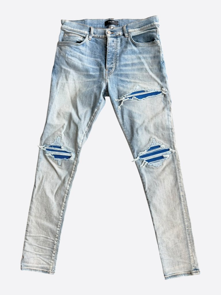 Amiri Clay Indigo & Blue Patch Mx1 Jeans
